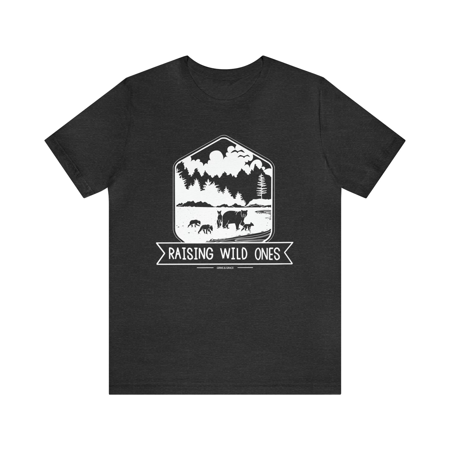 'RAISING WILD ONES' MAMA BEAR MOM T-SHIRT