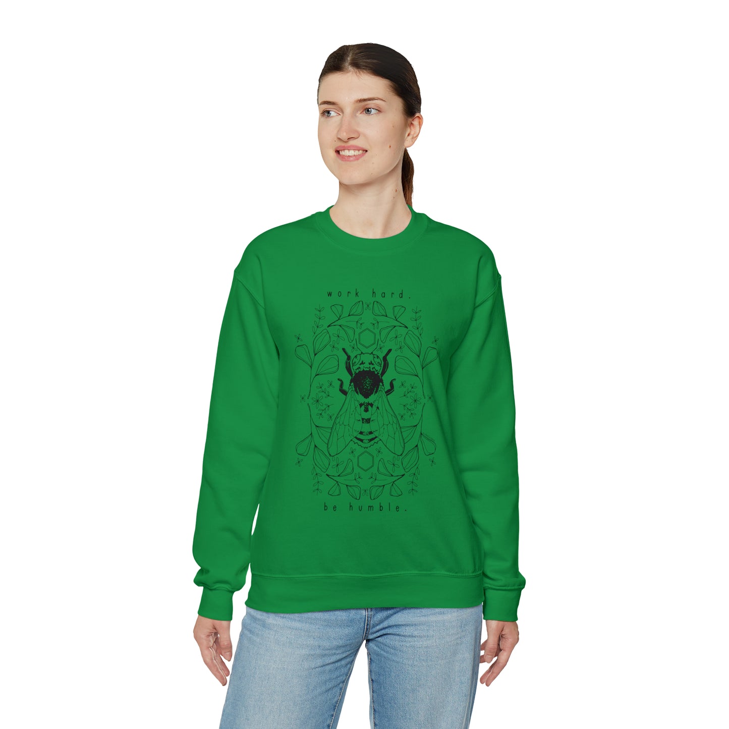 'WORK HARD, BE HUMBLE' WOMENS SWEATSHIRT