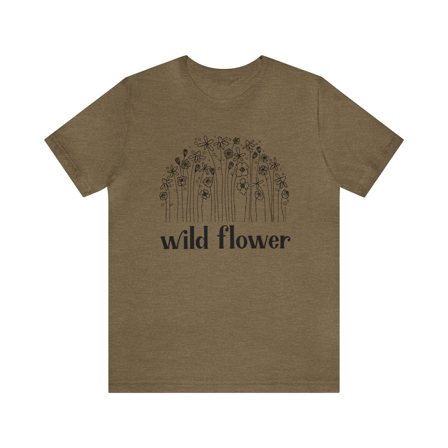'WILD FLOWER' WOMENS T-SHIRT