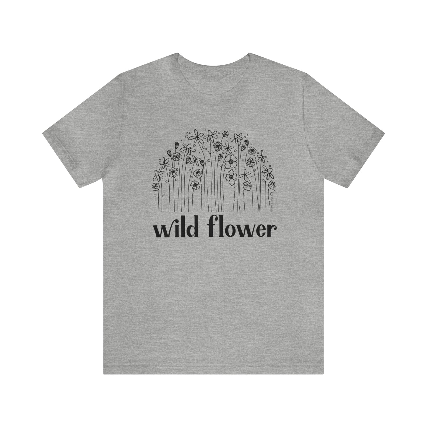 'WILD FLOWER' WOMENS T-SHIRT
