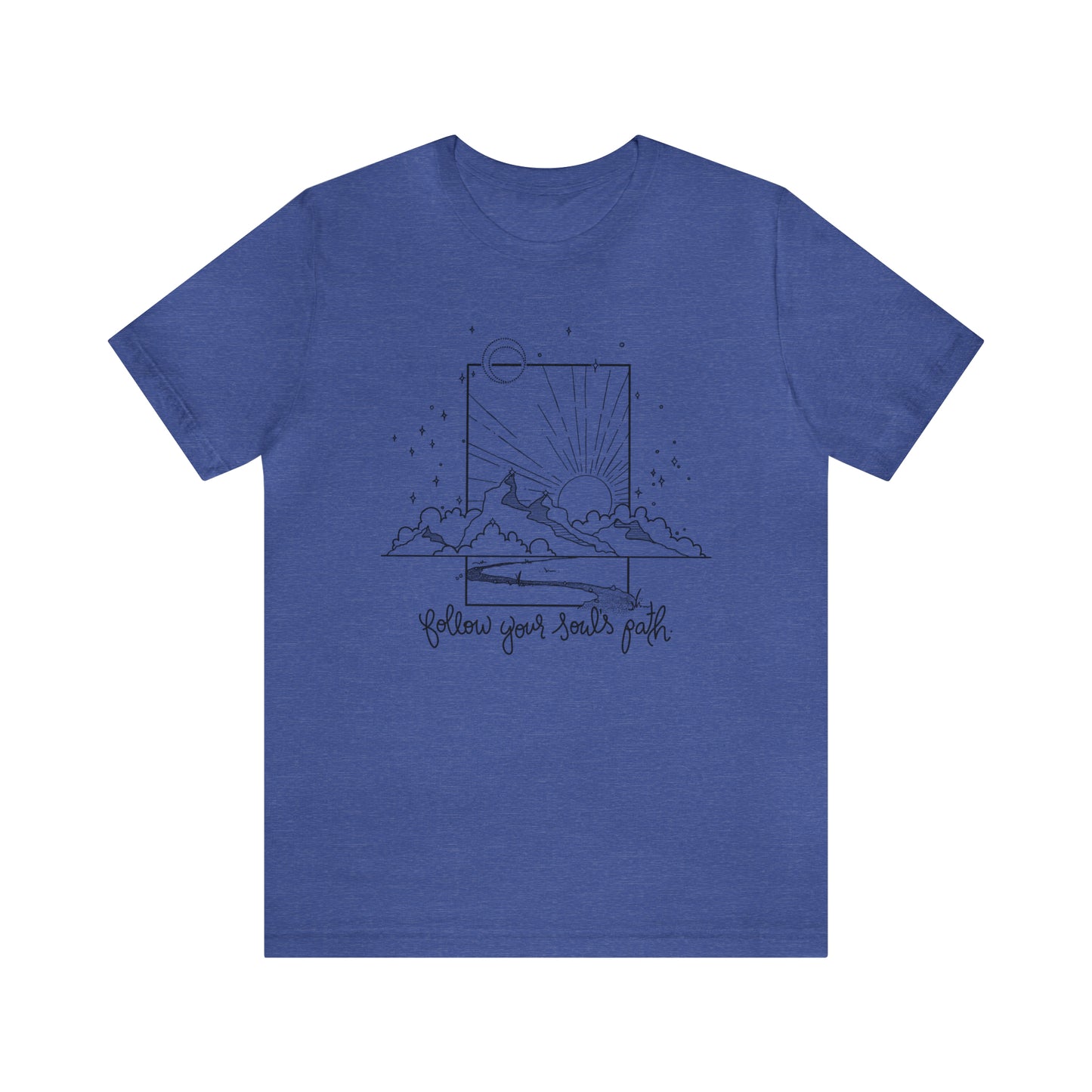 'FOLLOW YOUR SOUL'S PATH' WOMENS T-SHIRT