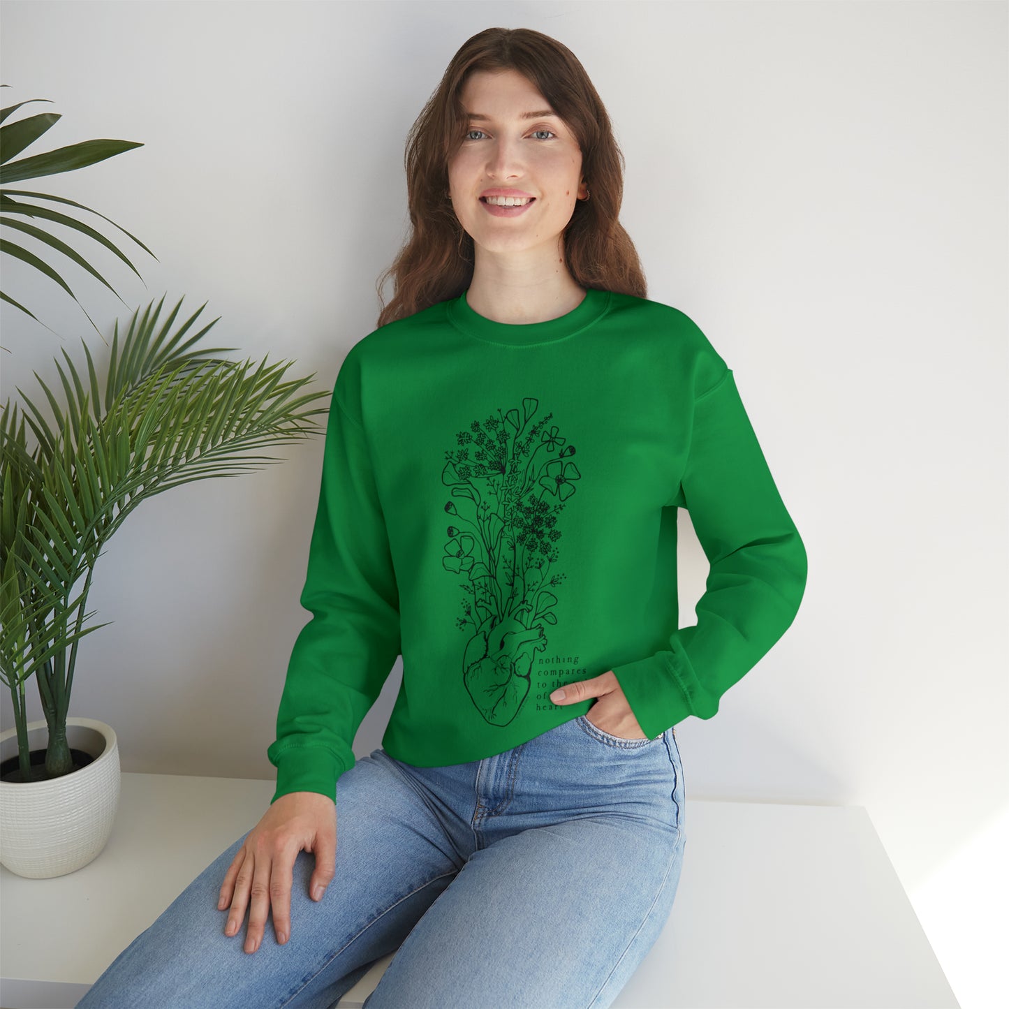 'THE WILDNESS OF A MOTHERS HEART' MOM SWEATSHIRT