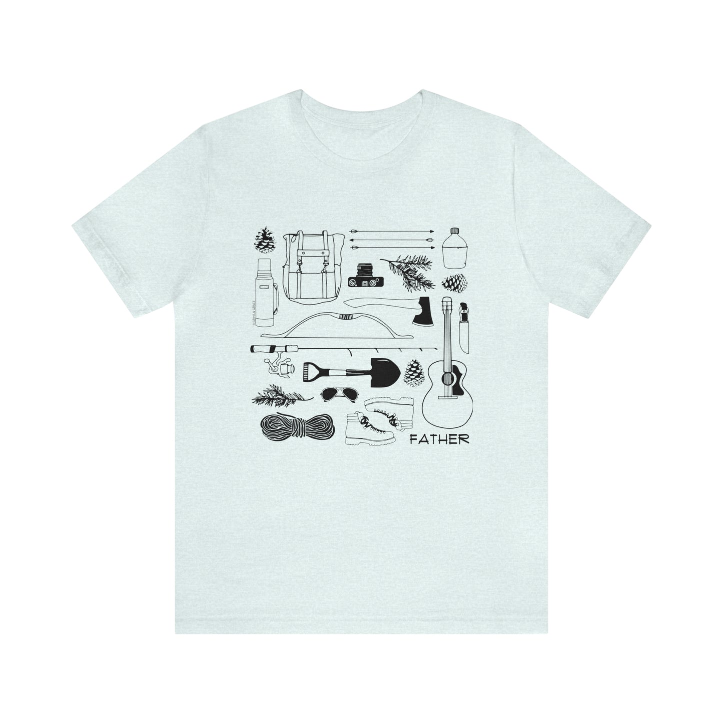 FATHER: READY FOR ADVENTURE' DAD T-SHIRT