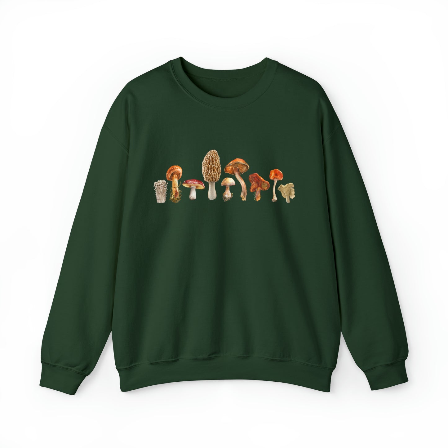 WOODLAND MUSHROOM WOMENS SWEATSHIRT