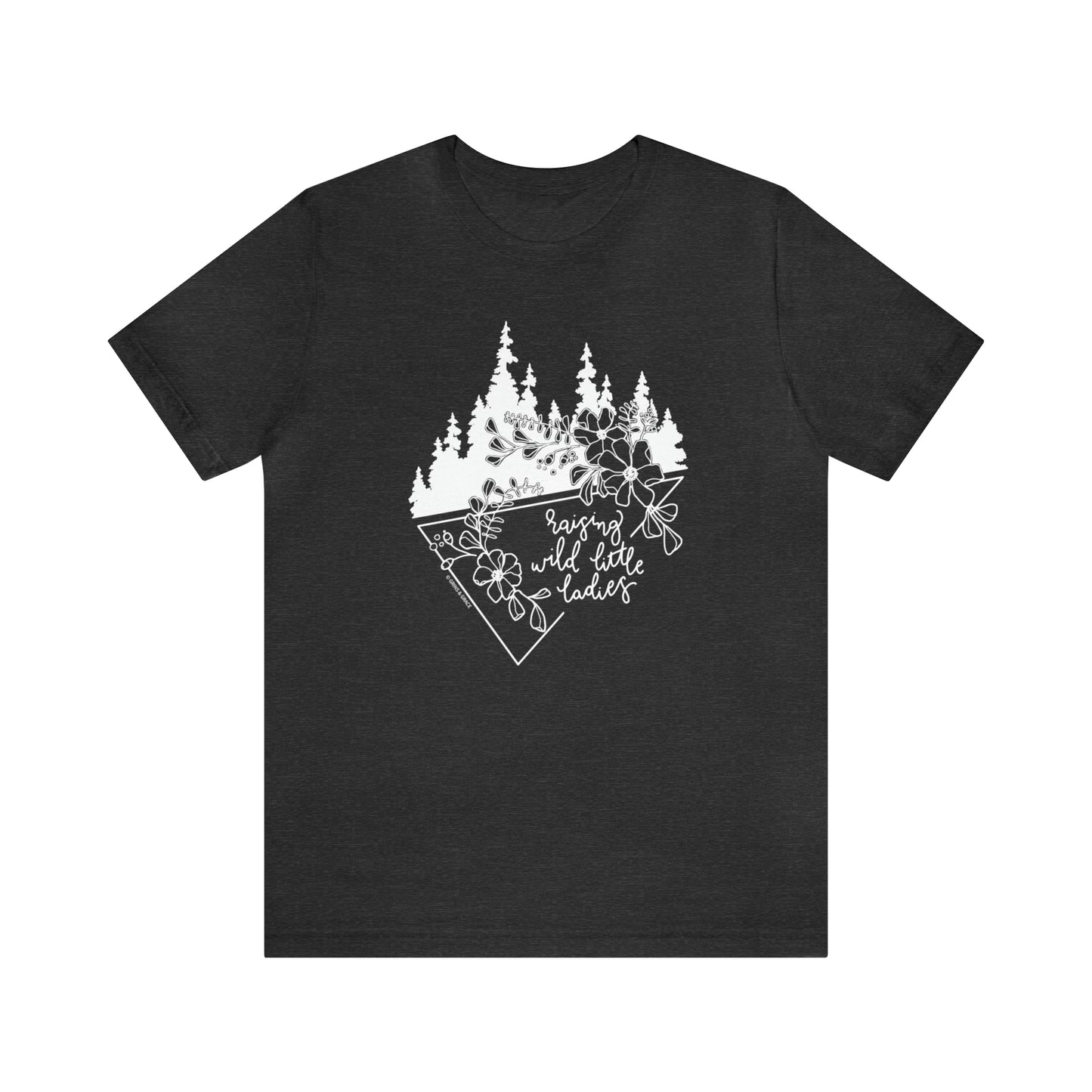 'RAISING WILD LITTLE LADIES' MOM T-SHIRT