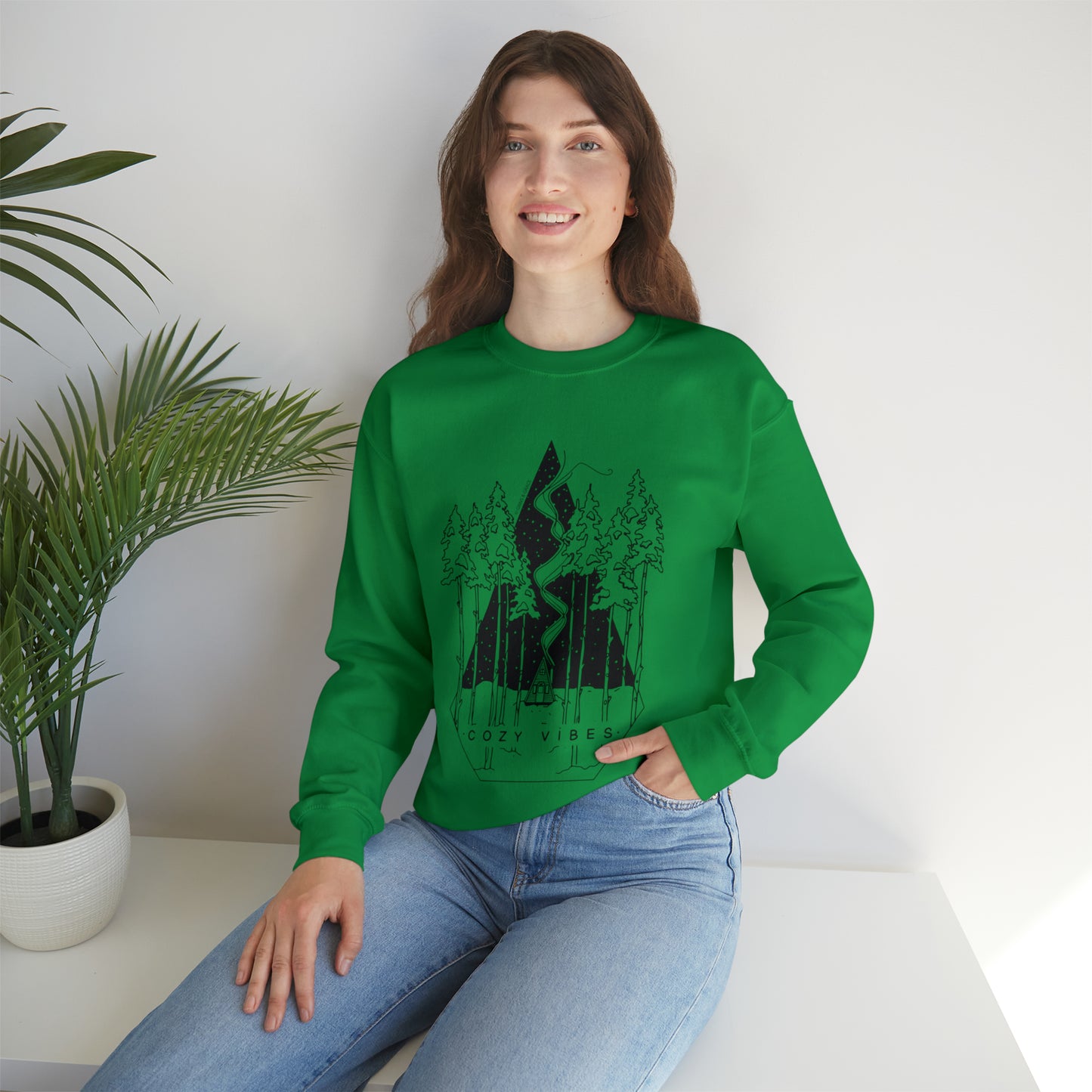 'COZY VIBES' UNISEX SWEATSHIRT