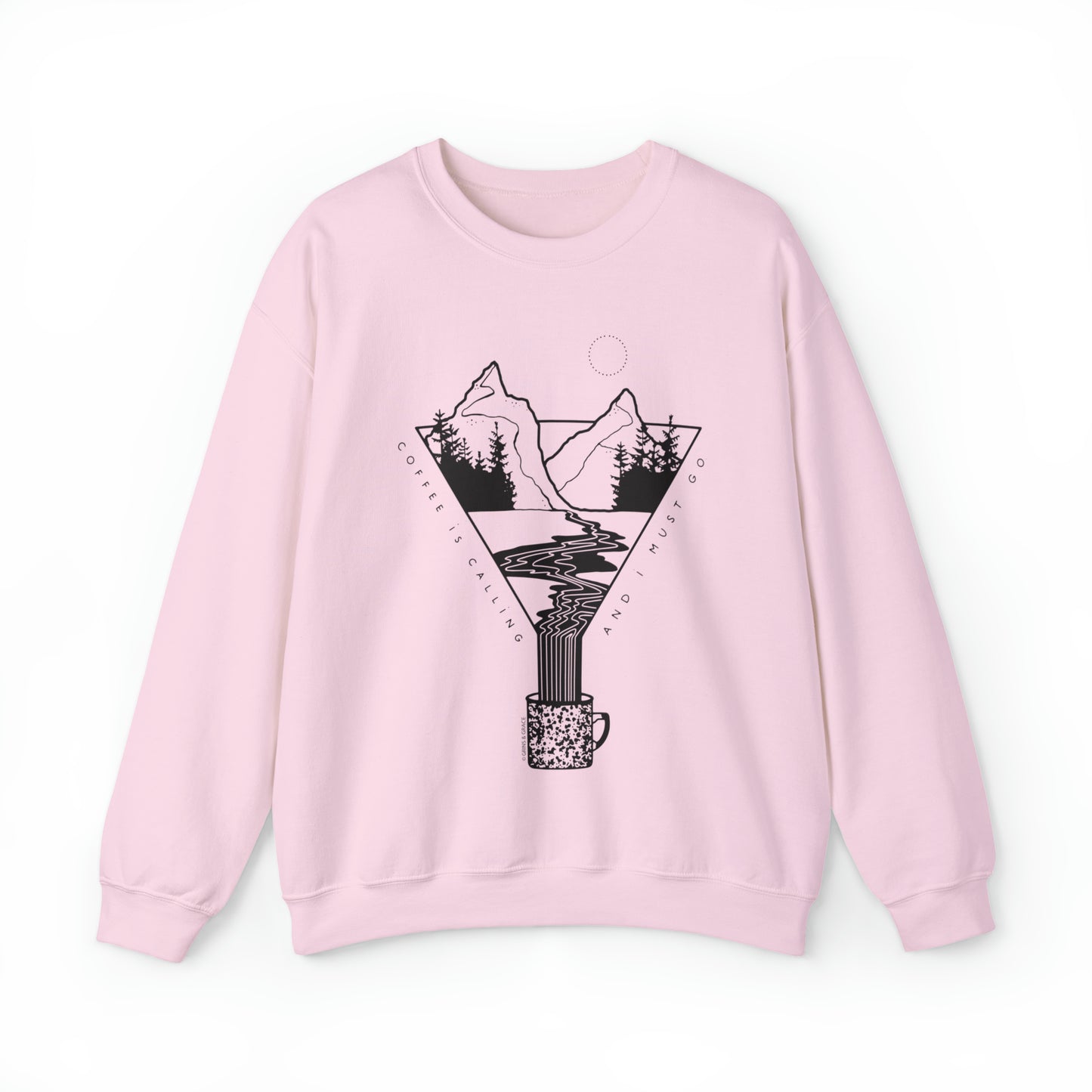 'COFFEE IS CALLING' UNISEX SWEATSHIRT
