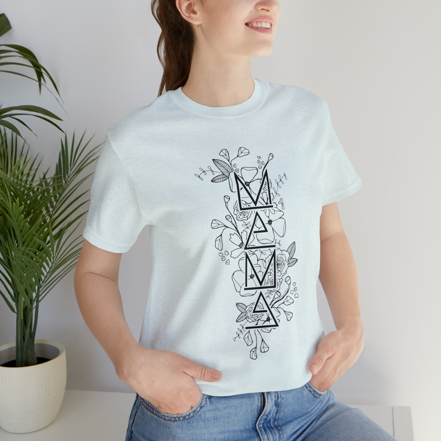 'WILDFLOWER MAMA' MOM T-SHIRT