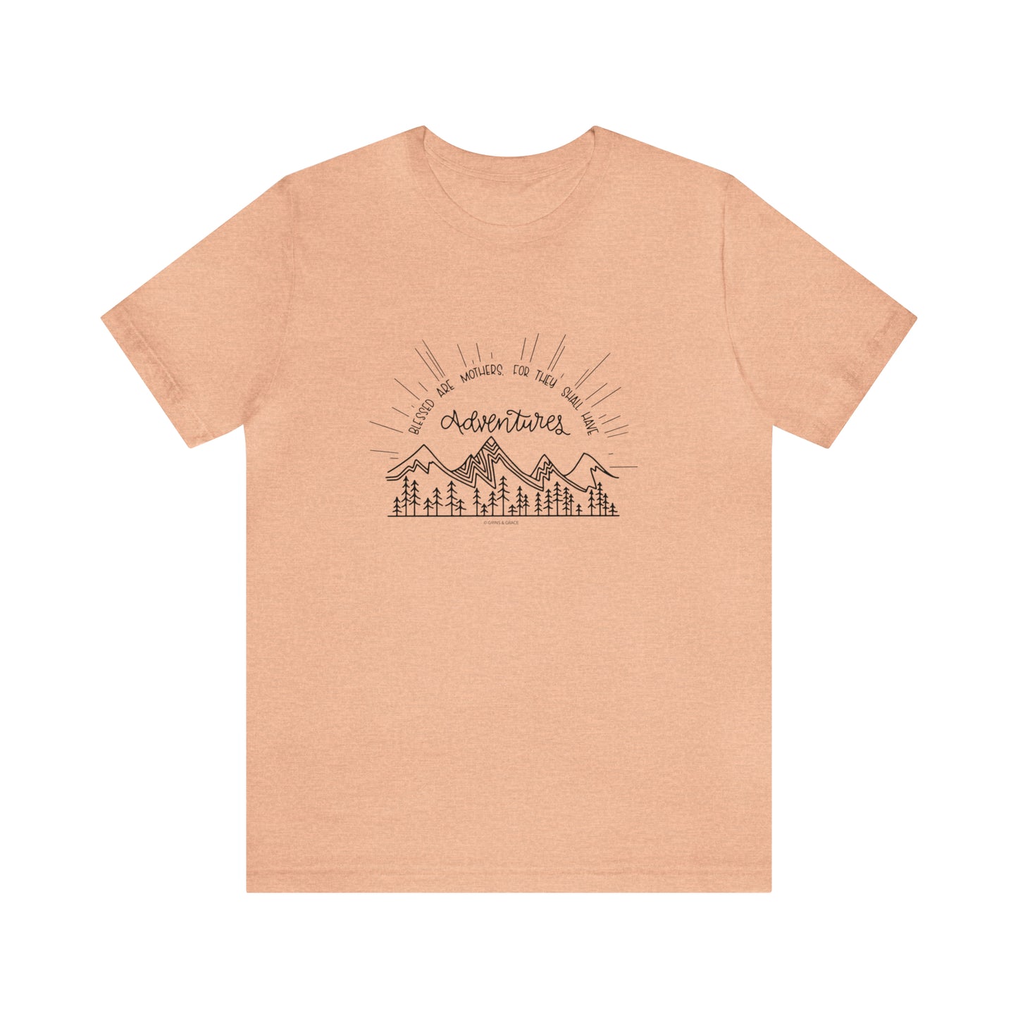 'BLESSED ARE MOTHERS' MOM T-SHIRT