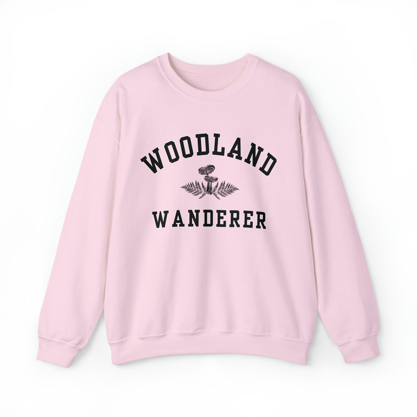 WOODLAND WANDERER WOMENS SWEATSHIRT | BLACK & WHITE