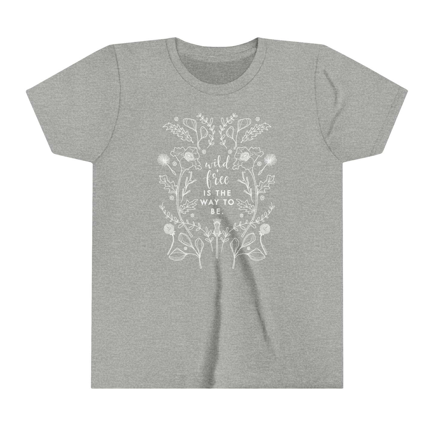 'WILD + FREE' KIDS T-SHIRT
