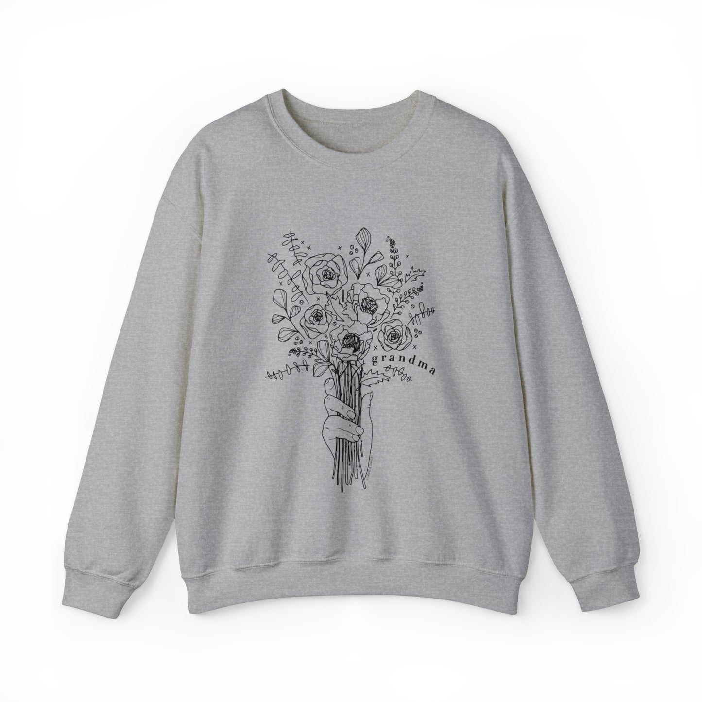'PICKING WILDFLOWERS' GRANDMA SWEATSHIRT