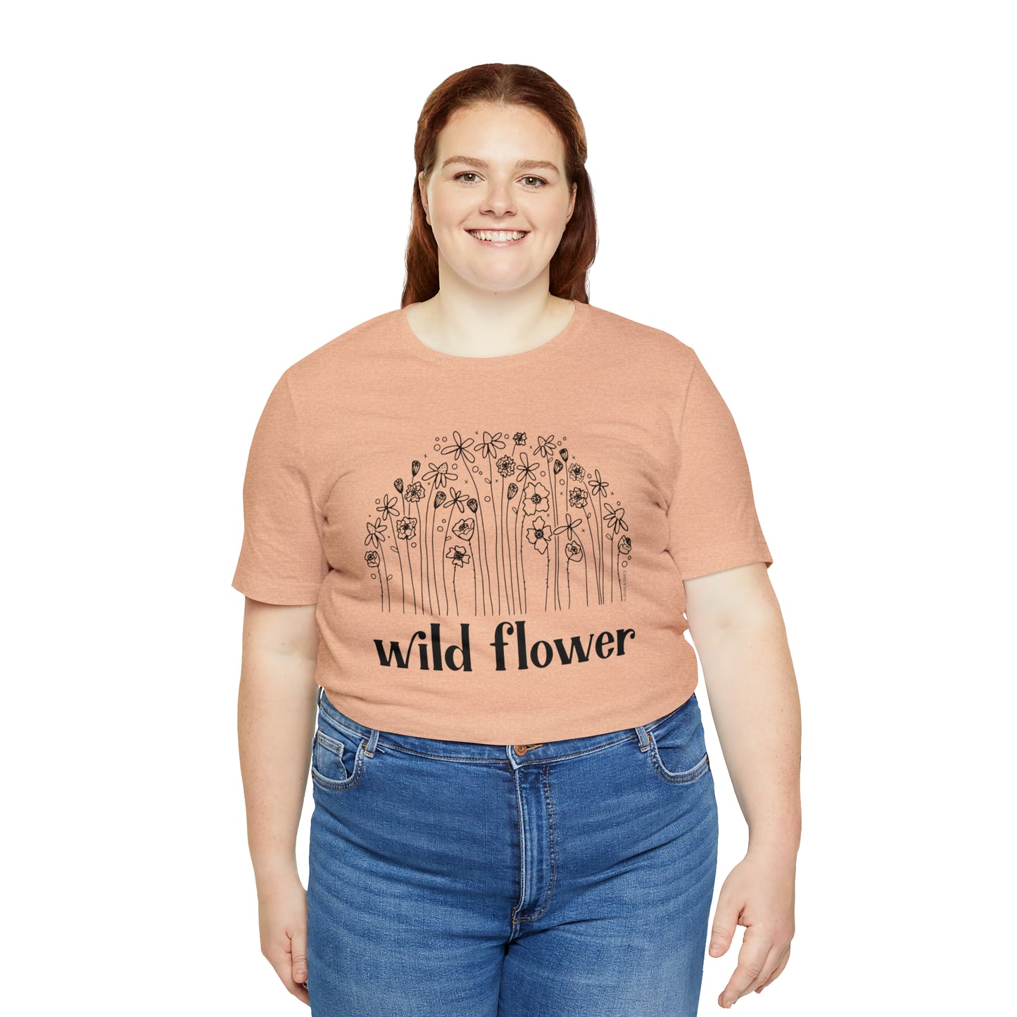 'WILD FLOWER' WOMENS T-SHIRT
