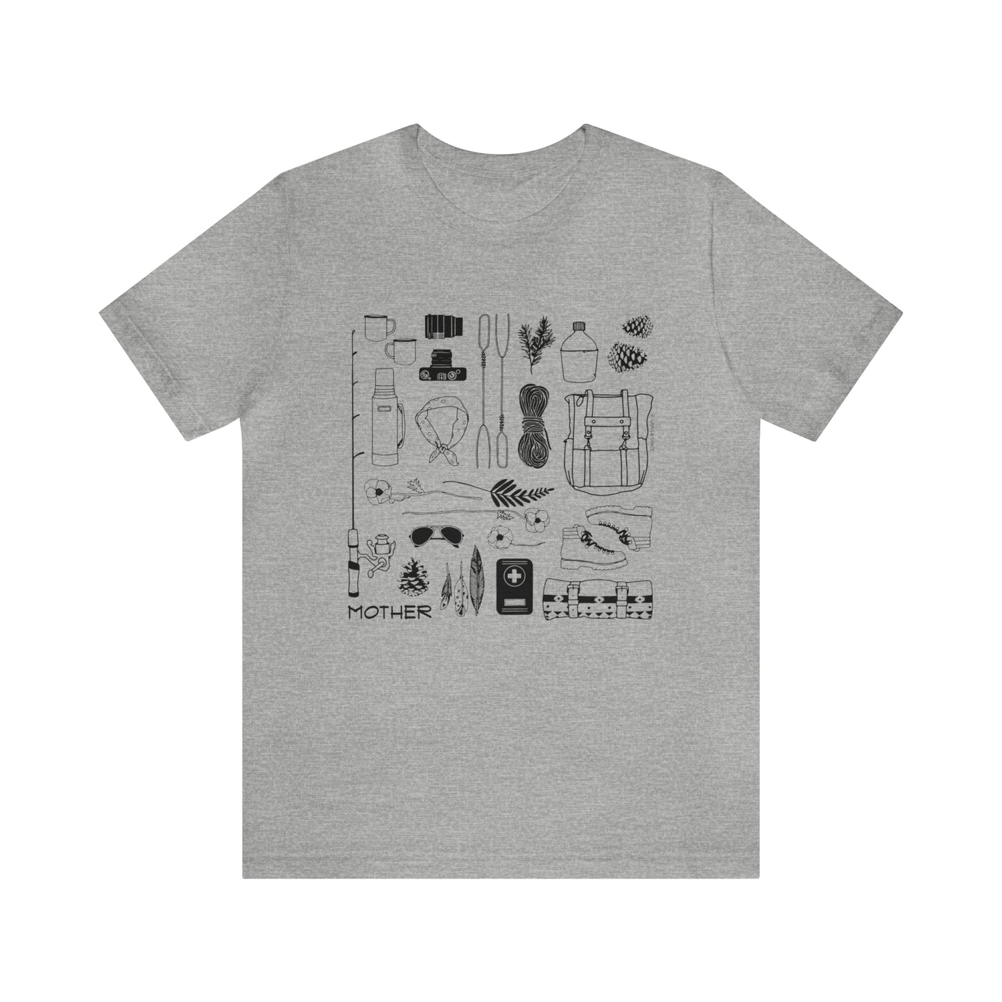 'MOTHER: READY FOR ADVENTURE' MOM T-SHIRT