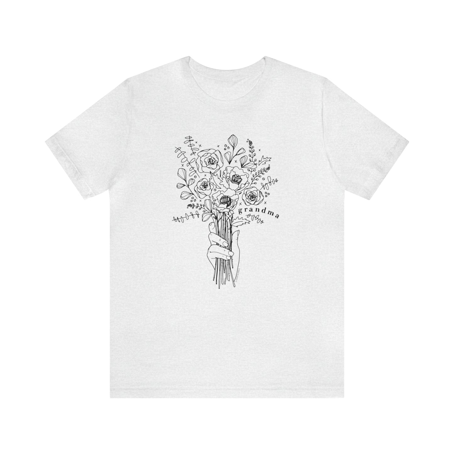 'GRANDMA: PICKING WILDFLOWERS' GRANDMA T-SHIRT