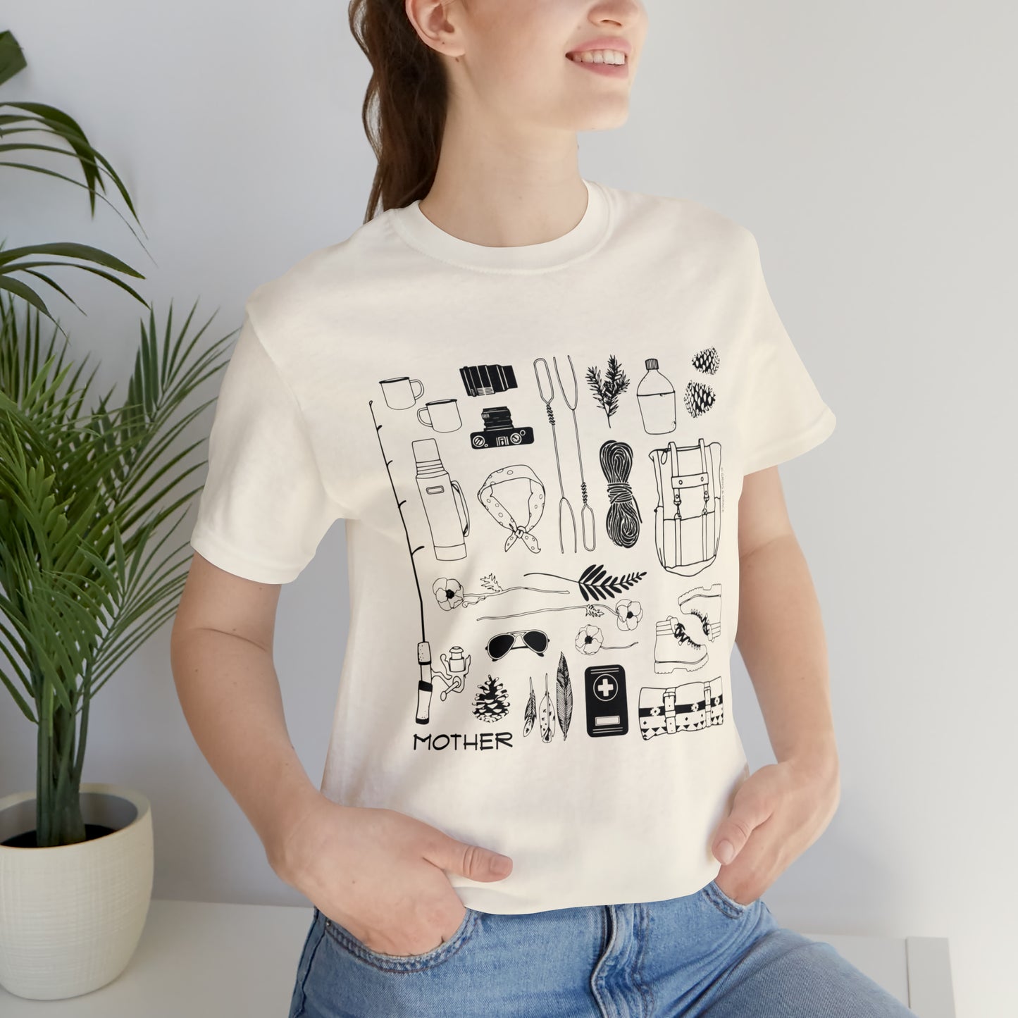 'MOTHER: READY FOR ADVENTURE' MOM T-SHIRT