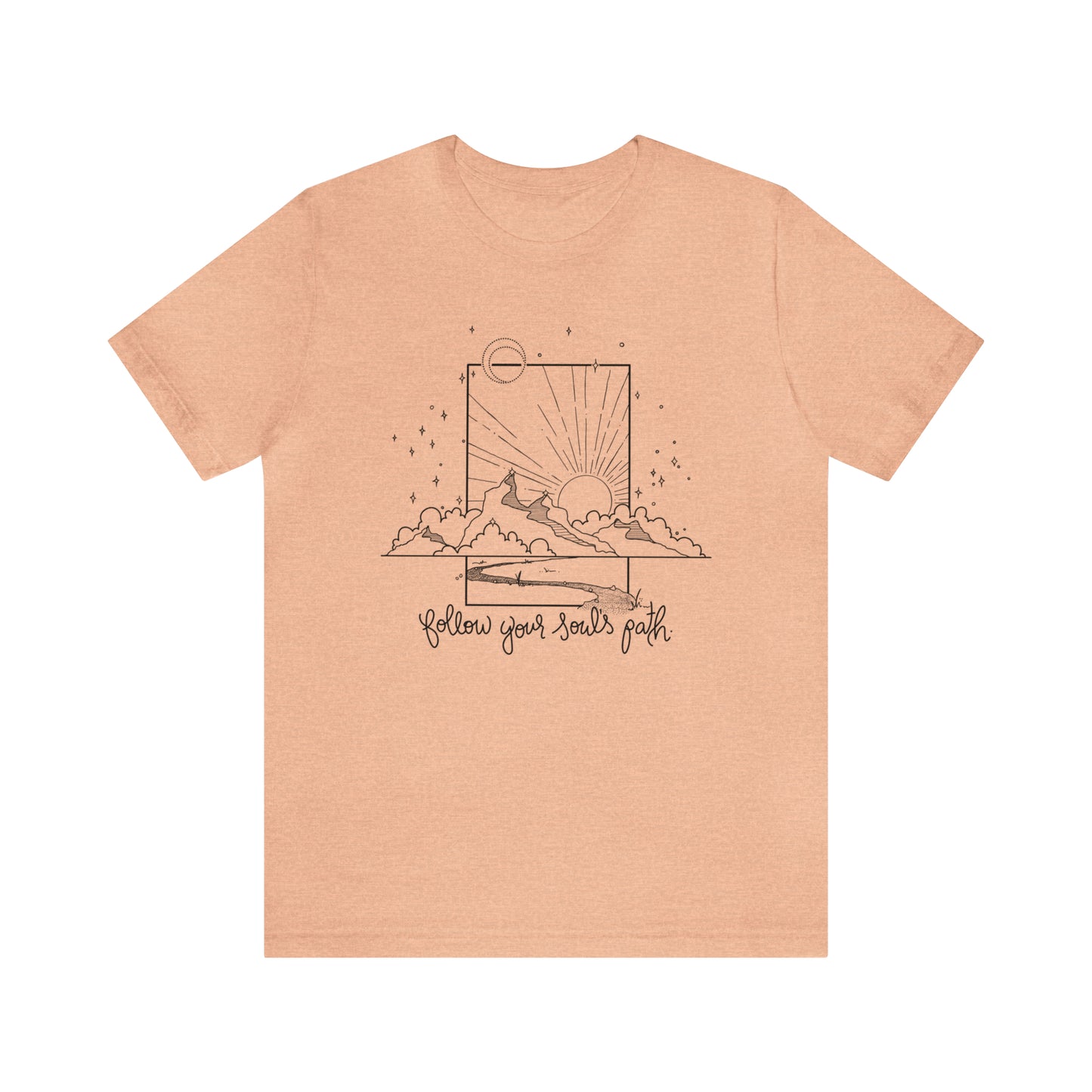 'FOLLOW YOUR SOUL'S PATH' WOMENS T-SHIRT