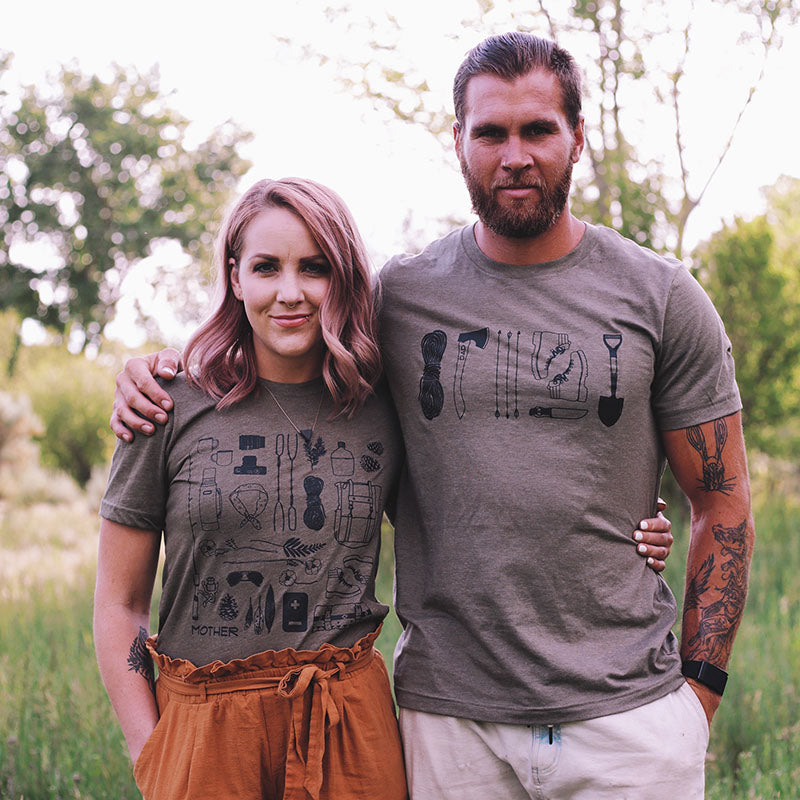 'OUTDOORSMAN DAD' MEN'S T-SHIRT