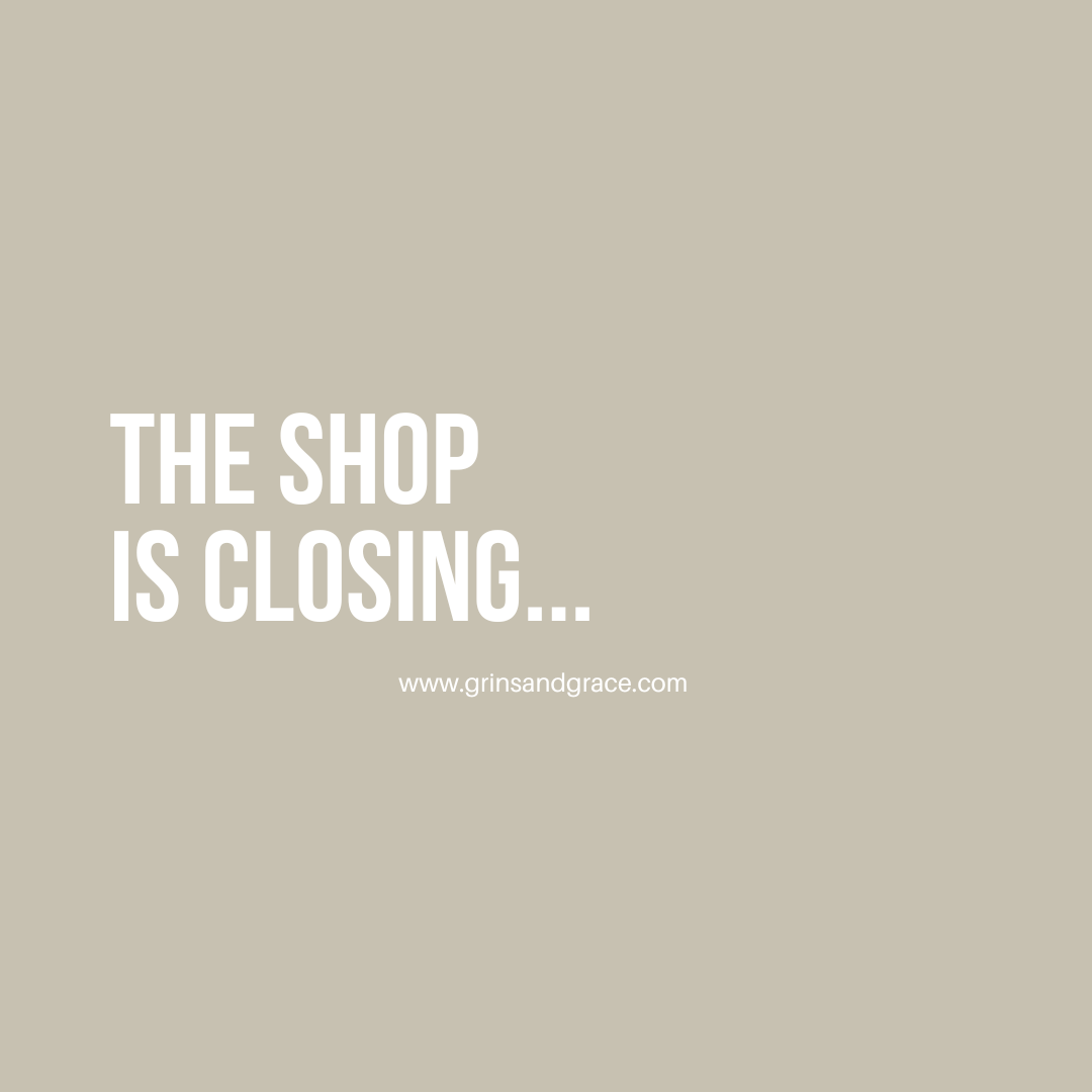 The Shop Is Closing...
