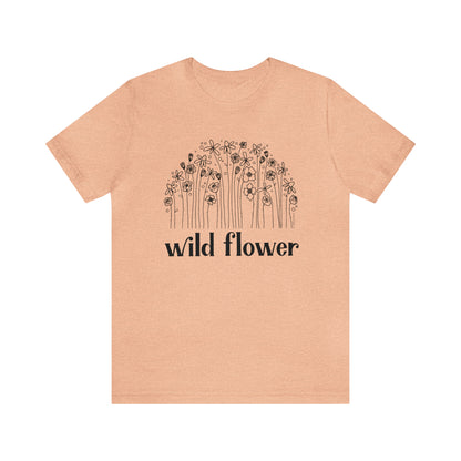 'WILD FLOWER' WOMENS T-SHIRT