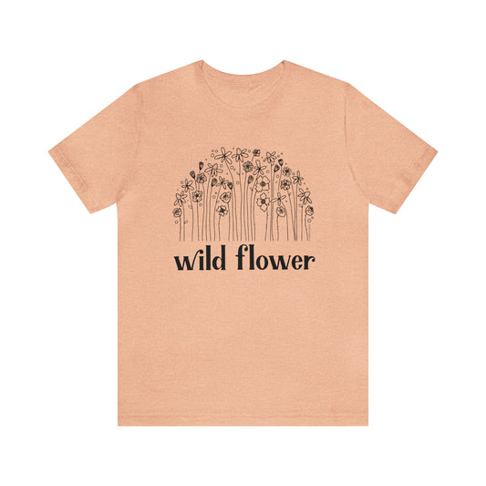 'WILD FLOWER' WOMENS T-SHIRT