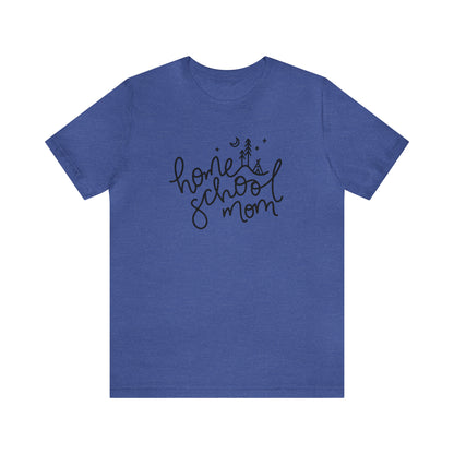 'HOMESCHOOL MOM' MOM T-SHIRT