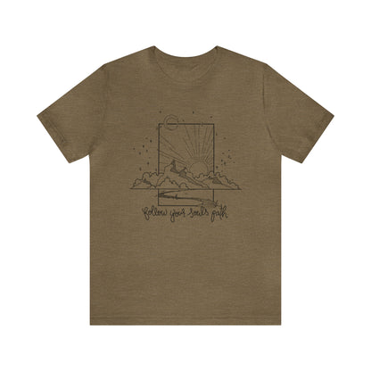 'FOLLOW YOUR SOUL'S PATH' WOMENS T-SHIRT
