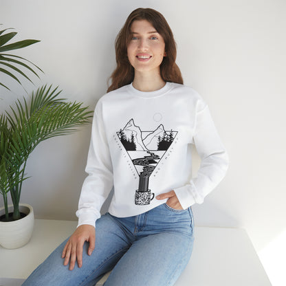 'COFFEE IS CALLING' UNISEX SWEATSHIRT