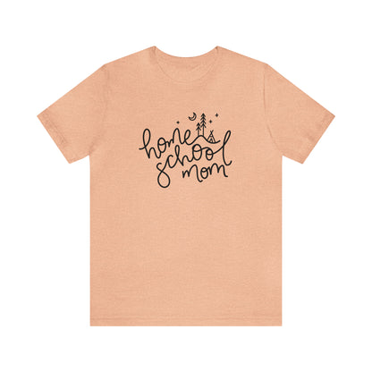'HOMESCHOOL MOM' MOM T-SHIRT