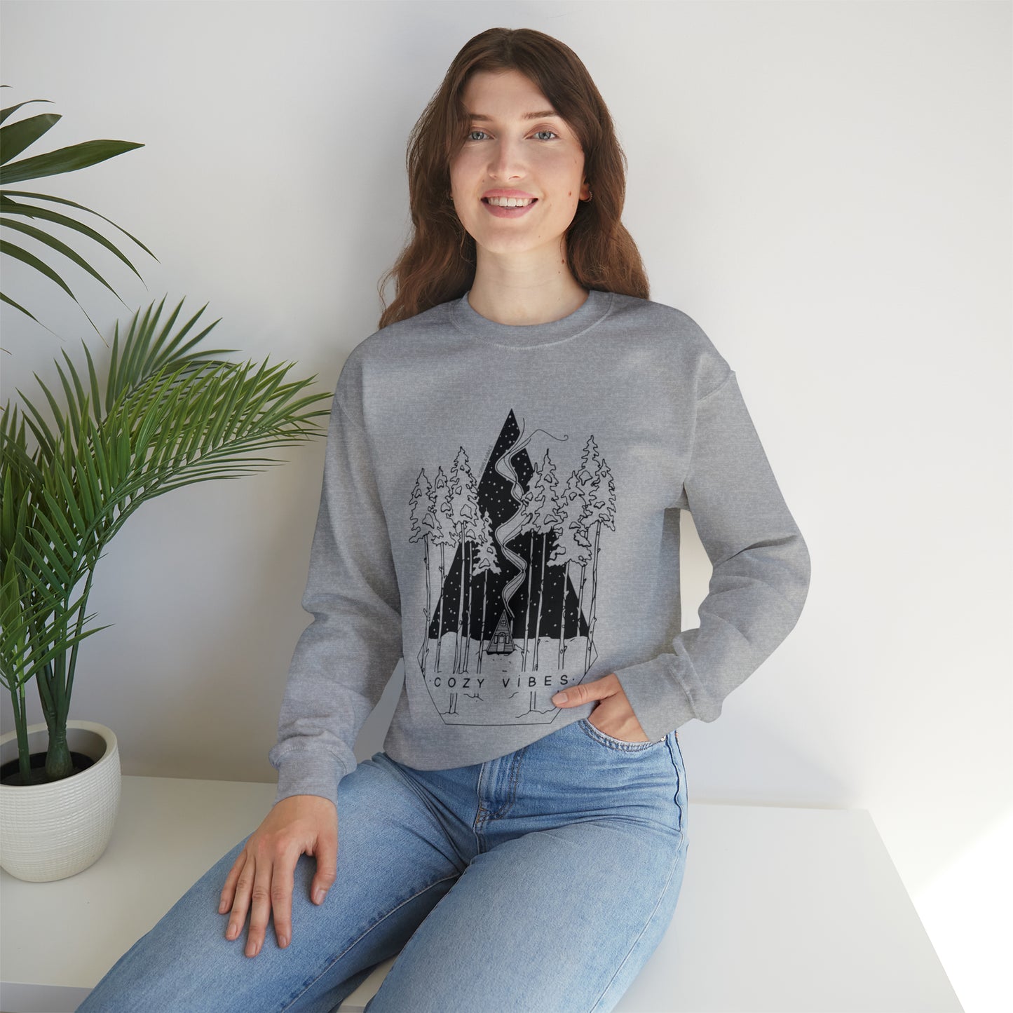 'COZY VIBES' UNISEX SWEATSHIRT