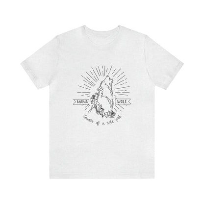 'LEADER OF A WILD PACK' WOLF MOM T-SHIRT