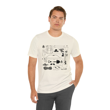 FATHER: READY FOR ADVENTURE' DAD T-SHIRT
