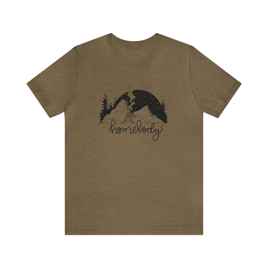 'HOMEBODY' ADULT UNISEX T-SHIRT