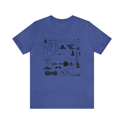 FATHER: READY FOR ADVENTURE' DAD T-SHIRT