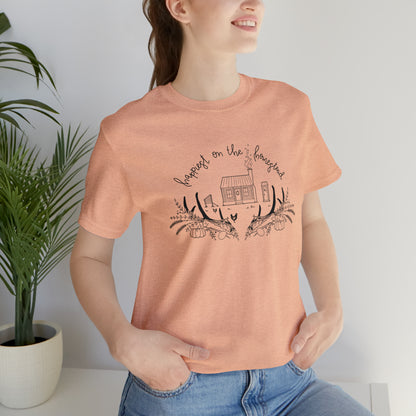 'HAPPIEST ON THE HOMESTEAD' WOMENS T-SHIRT