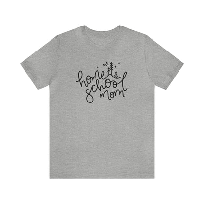 'HOMESCHOOL MOM' MOM T-SHIRT