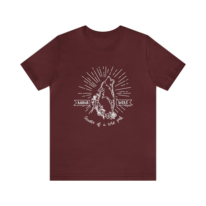 'LEADER OF A WILD PACK' WOLF MOM T-SHIRT