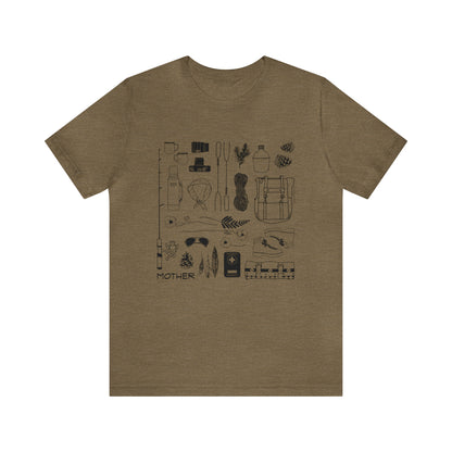 'MOTHER: READY FOR ADVENTURE' MOM T-SHIRT