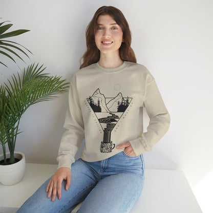 'COFFEE IS CALLING' UNISEX SWEATSHIRT