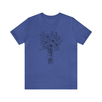 'MAMA: PICKING WILDFLOWERS' MOM T-SHIRT