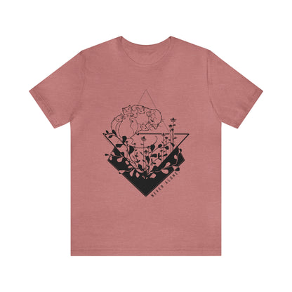 'NEVER ALONE' MAMA OPPOSUM MOM T-SHIRT