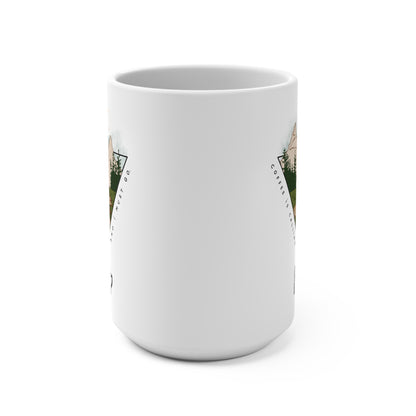 'COFFEE IS CALLING' 15 OZ CERAMIC COFFEE MUG