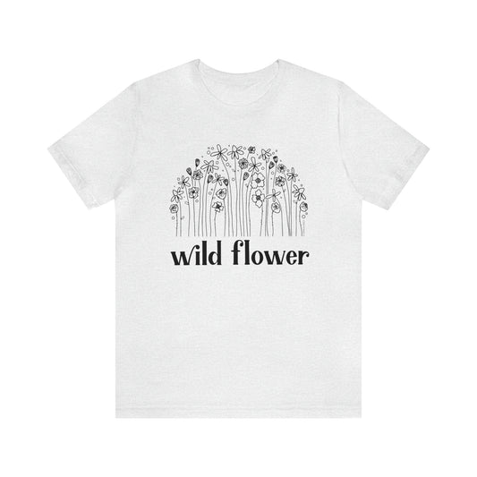 'WILD FLOWER' WOMENS T-SHIRT
