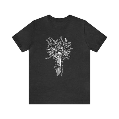 'MAMA: PICKING WILDFLOWERS' MOM T-SHIRT