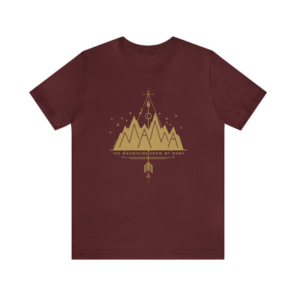 'MAMA: THE MOUNTAINS KNOW MY NAME' MOM T-SHIRT