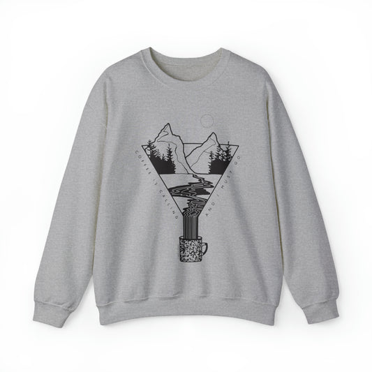 'COFFEE IS CALLING' UNISEX SWEATSHIRT