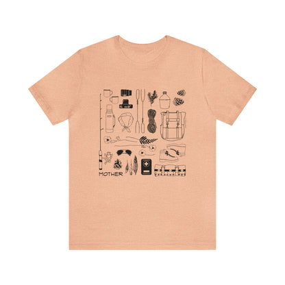 'MOTHER: READY FOR ADVENTURE' MOM T-SHIRT
