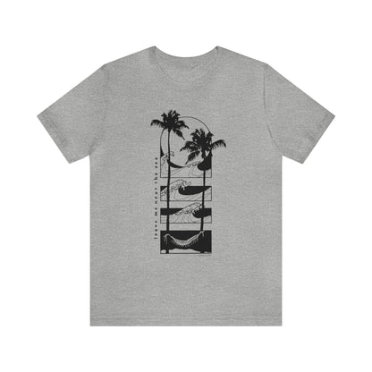 'LEAVE ME NEAR THE SEA' UNISEX T-SHIRT
