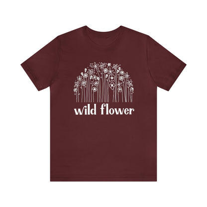 'WILD FLOWER' WOMENS T-SHIRT