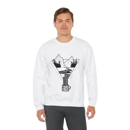 'COFFEE IS CALLING' UNISEX SWEATSHIRT